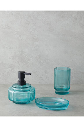 Agata Banyo Seti Mavi