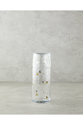 Talisman Bee Cam Başucu Sürahi 700 Ml + 220 Ml Şeffaf