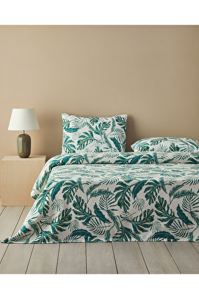 Tropical Breeze Tek Kişilik Pike Takımı Yeşil