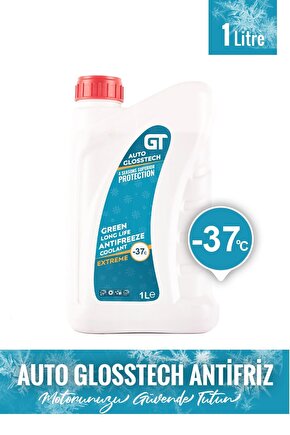 Auto Glosstech Car Coolant Green Antifriz - 37°C – 1 Litre