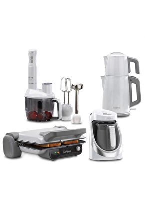 White Quartz Serisi 4lü Paket Beyaz