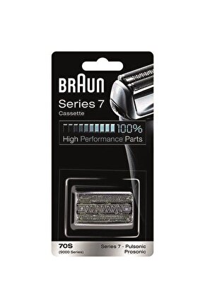 7 Serisi Tıraş Makinesi Yedek Başlığı 70s (GÜMÜŞ)