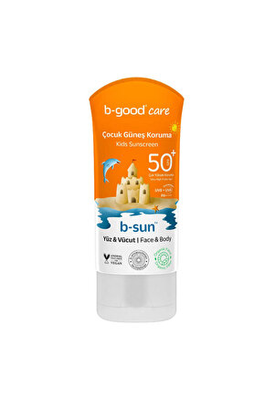 b-good b-sun SPF 50+ Çocuk Yüz ve Vücut Güneş Koruma 150 ml
