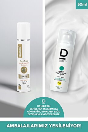 Acne Mat Face Protection Gel Cream Spf50+ 50ml