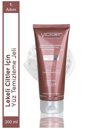 Leke Karşıtı Aydınlatıcı Arındırıcı Yüz Temizleme Jeli 200 ML ( Tüm Cilt Tipleri kullanabilir. )