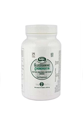 Glukozamin Kondroitin Msm 750mg 60 Tablet