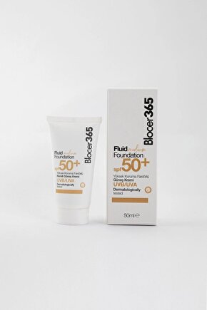 Blocer 365 Güneş Kremi Medium Fluid SPF50 50 ml