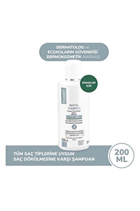 Biotin Şampuan (Erkek) | Saç Dökülmesi Karşıtı Şampuan | Erkek Saç Bakımı | 200 ml
