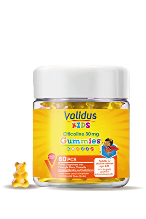 Kids (SİTİKOLİN) 60 Gummies