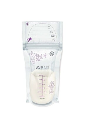 Avent Anne Sütü Saklama Poşeti 25li, SCF60325
