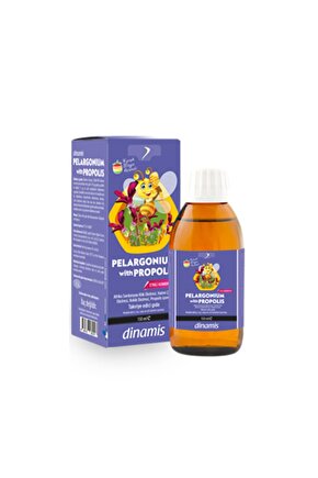 Pelargonium With Propolis Içeren Takviye Edici Gıda 150 ml