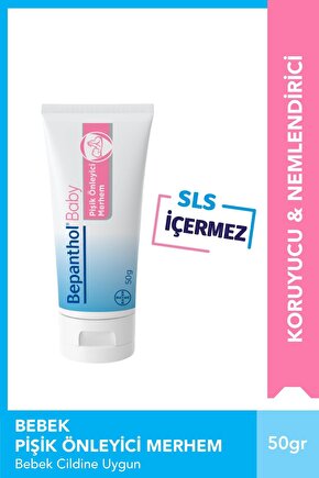 Baby Pişik Önleyici Merhem 50gr ( Sls, Parfüm Içermez )
