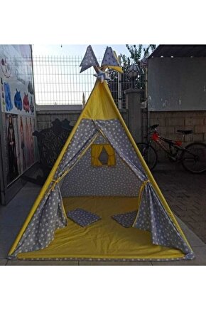 Home Kızılderili Büyük Boy Cocuk Oyun Çadırı