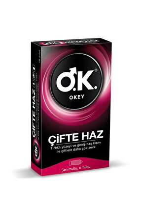 Prezervatif Çifte Haz 10lu