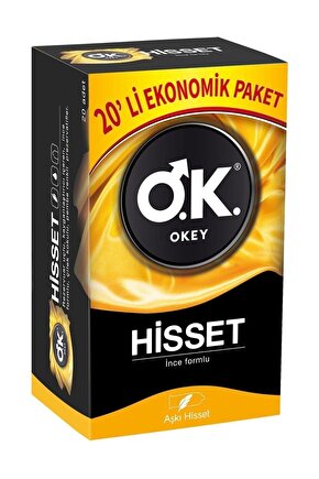 Prezervatif 20 Adet Hisset Ekonomik Pk