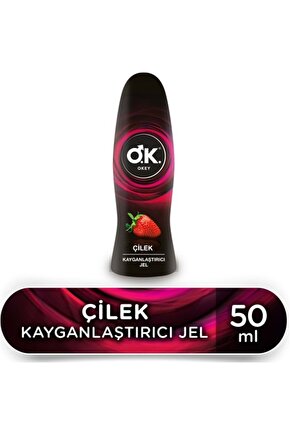 Çilek Kayganlaştırıcı Jel 50 Ml