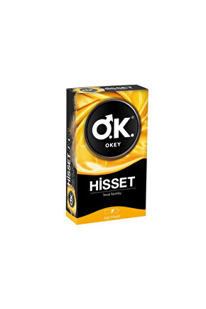 Hisset İnce Formlu 10 Adet Prezervatif