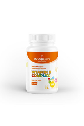 WOOGGS VITAL Vitamin B Kompleks İTEG 120 Tablet