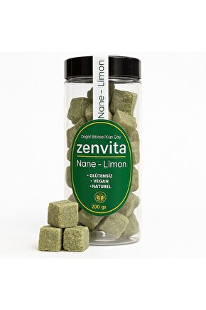 Doğal Bitkisel Nane Limon Çayı 200gram Küp