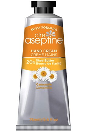 : Cire Aseptine %20 Shea Butter El Kremi - Papatya 75 Ml