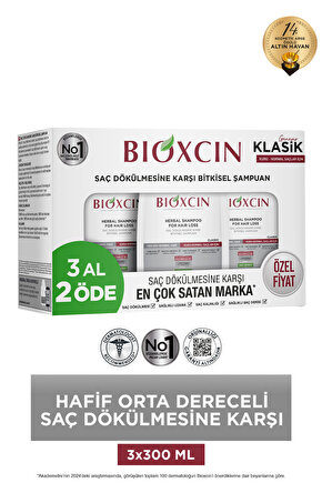 Klasik Kuru Ve Normal Saçlar Için Şampuan 300 Ml - Genesis Saç Dökülmesi Şampuanı Kuru ve Normal Saç