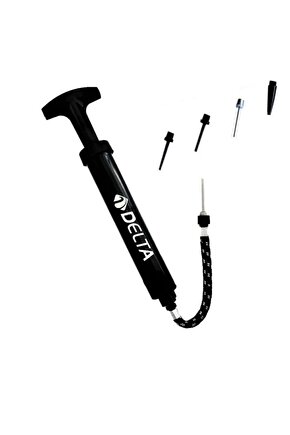 Siyah Pompa - Futbol Basketbol Voleybol Hentbol Pilates Topu Şişirme Pompası