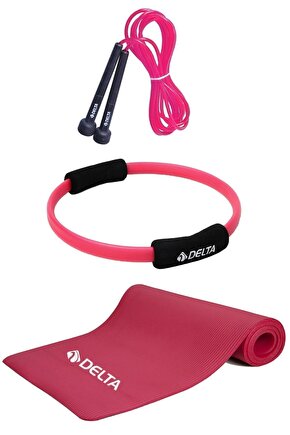 10 mm Pilates Minderi 35 cm Pilates Çemberi Atlama İpi Seti