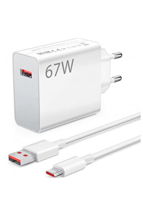 67WATT turbo Hızlı Şarj aleti