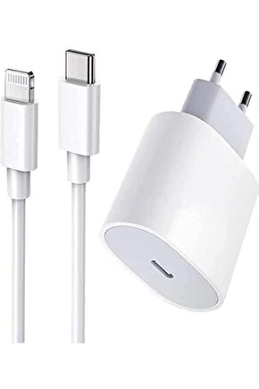 IPHONE 11 Pro Seyahat Seti Adaptör-Kablo Orijinal HIZLI ŞARJ ALETİ