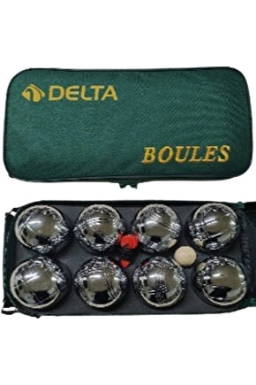 Bocce Set Çantalı 8 Toplu Metal Bocce Seti (Boules Set)