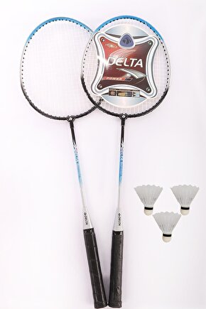 2 Adet Badminton Raketi İle 3 Adet Badminton Topu Ve Deluxe Badminton Çantası Çiftler İçin Set