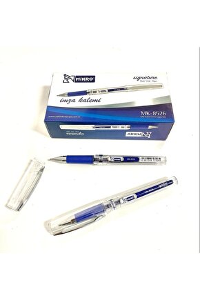 Mk-8526 Imza Kalemi 1.0mm Mavi 12li (1 Paket)