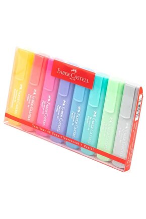 Pastel Blisterli Set Fosforlu Kalem 8li
