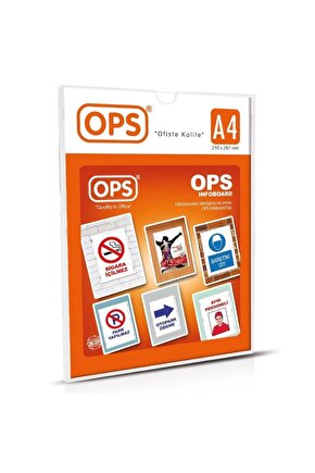 Dp 070 A4 Duvar Tipi Afiş Taşıyıcı