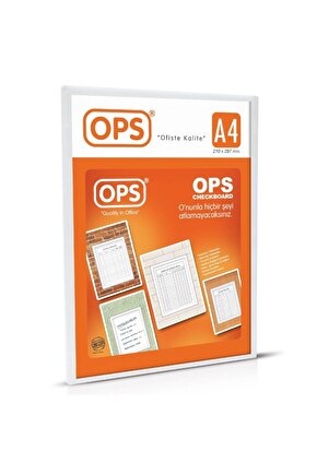 Dp 071 A4 Duvar Tipi Afiş Taşıyıcı