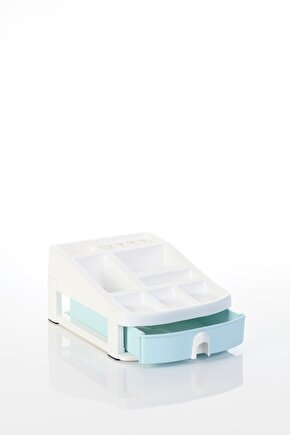 Co 7200 Çok Amaçlı Çekmeceli Organizer Pastel Mavi