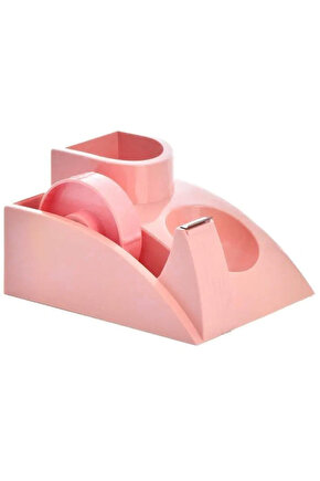 Klm 304 Masaüstü Organizer Kalemlik Pastel Pembe