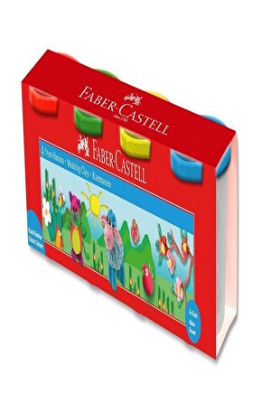 Faber Castel Oyun Hamuru Klasik Renkler