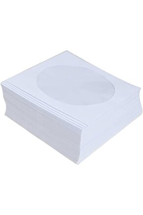 Elitstore Cd Zarfı 100 Lü Beyaz