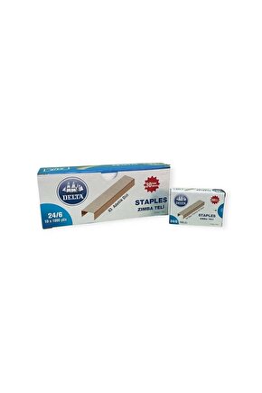 Bakır Zımba Teli 24 6 1000 lik 10 Pakett