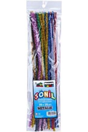 25li 30cm Metalik Simli Şönil Nc-283