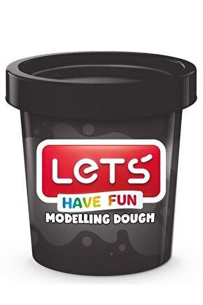 Oyun Hamuru Tek Renk 150 gr Siyah L8340-10
