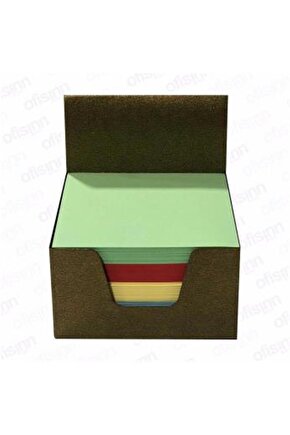 KÜP BLOKNOT 8X8X5 80GR RENKLİ