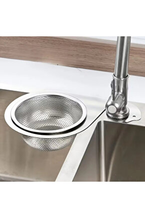 Paslanmaz Çelik Lavabo Süzgeci Musluk Süzgeci
