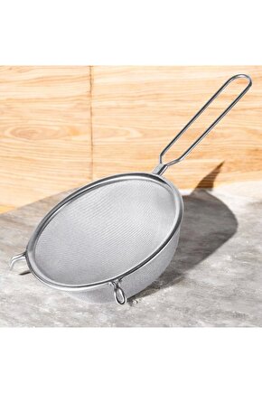 Metal İnce Tel Süzgeç 18 Cm