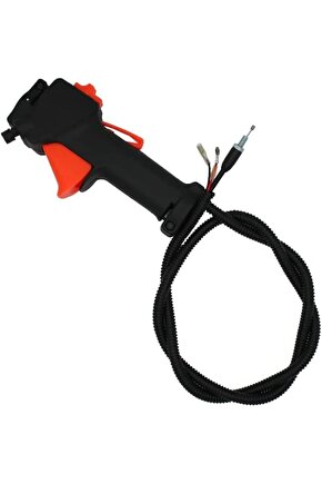 Motorlu Tırpan Sırt Model Gaz Tetik Komple Set CGBG 430-520 Gaz Kolu Tırpan Yedek Parça Aksesuar