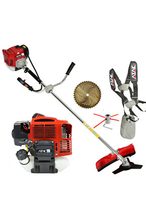 KAWASAKİ TJ53E MODEL ATAK PROFESYONEL YAN TİP BENZİNLİ TIRPAN - OT BİÇME 3,1HP
