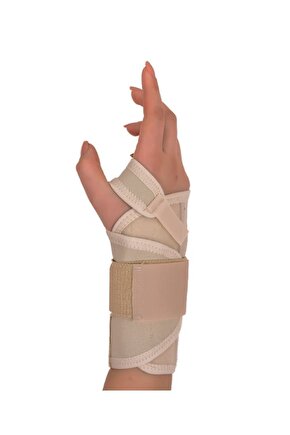 El Bilek Ateli Statik El Bilek Splinti Palmar Alüminyum Destekli Bedensiz Sağ El