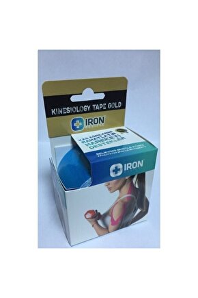Tape Kinesio Ağrı Bandı 5 Metre X 5 Cm Mavi