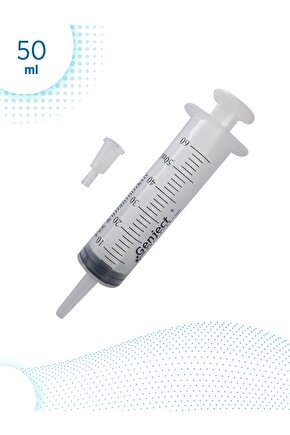 Beslenme Katater Enjektörü & Çam Uçlu Şırınga 50 mL ( 60lı)